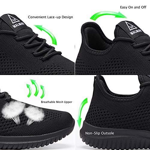 VAMJAM Men's Running Shoes Ultra Lightweight Breathable Walking Shoes Non Slip Athletic Fashion Sneakers Mesh Workout Casu...