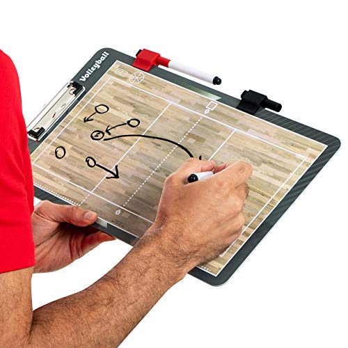 Champion Sports Large & XL Dry Erase Board For Coaching - Whiteboards for Strategizing, Techniques, Plays - 2-Sided Boards...