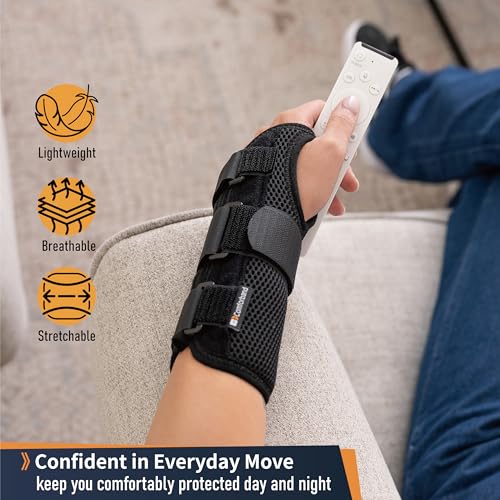 Comforband Deluxe 3-Strap Wrist Brace – Adjustable Support for Carpal Tunnel, Fractures, Tendonitis, and Post-Op Recovery...