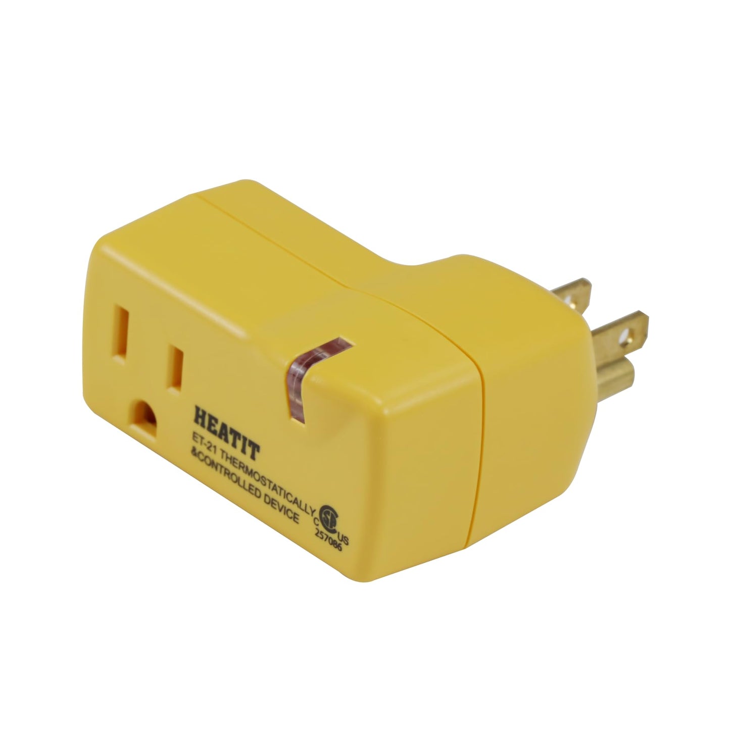 HEATIT ET-21 Freeze Thermostatically Controlled Outlet On at 38F /Off at 50F