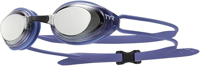 TYR Blackhawk Mirrored Women's Fit Swim Goggles.