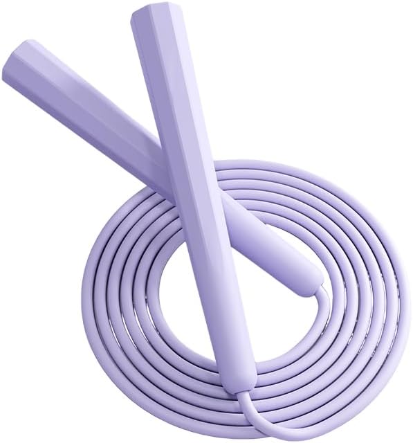 pritingyoga Jump Rope Workout 118inch Professional Skipping Rope Length and Comfortable Grips,Heavy Jumpropes Adults Fitne...