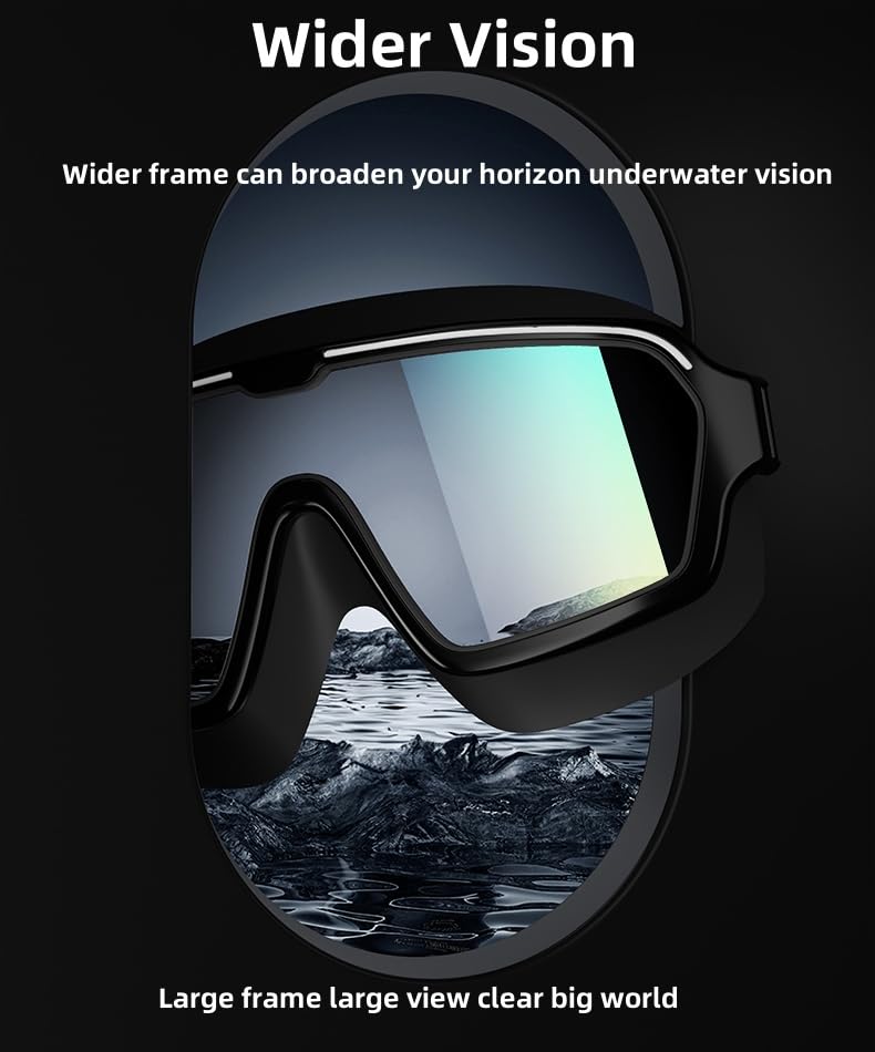ZSYSUP UV Waterproof Anti Fog Swimwear Eyewear Swim Diving Water Glasses Adjustable Swimming Goggles Women Men Sports Eyewear