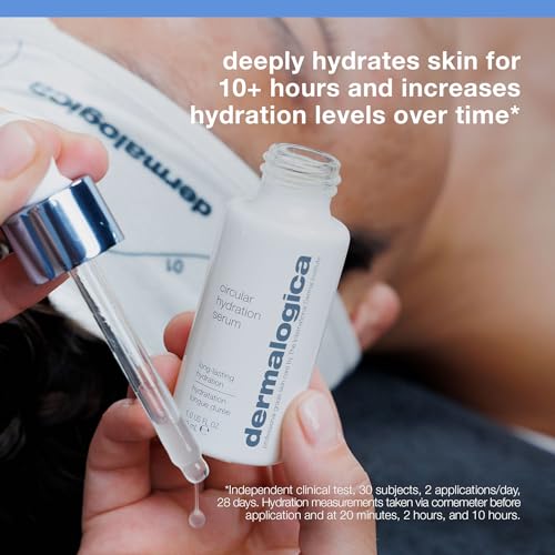 Dermalogica Circular Hydration Serum, Hyaluronic Acid Serum for Face, Deep Hydrating Serum - Delivers long-lasting hydrati...