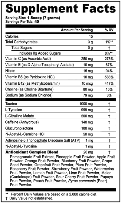 G Fuel Nightmare On Elm Street Energy Drink Powder, Pre Workout Caffeine Mix for Gaming, Sugar Free Focus Amino, Vitamin + Antioxidant, 9.9oz (Tart Fruit Punch, 40 Serving)
