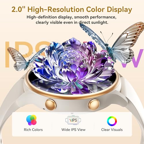 KEEPONFIT Smart Watches for Women, Fitness Tracker with Heart Rate & SpO2 Monitor, IP67 Waterproof Activity Tracker for Me...