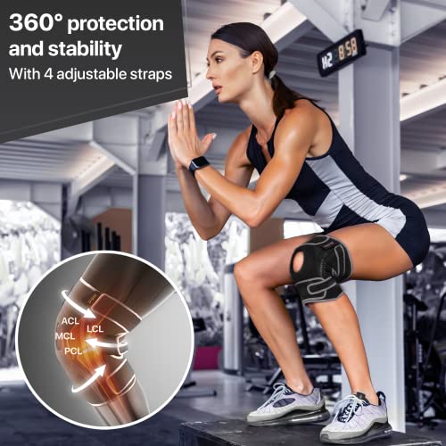 DR. BRACE ELITE Knee Brace with Side Stabilizers & Patella Gel Pads for Maximum Knee Pain Support and fast recovery for me...