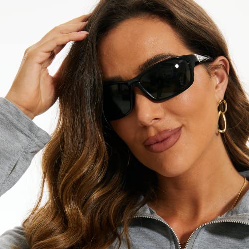 B.N.U.S Corning glass lenses polarized sunglasses for men and women UV400 Protection for Fishing Cycling Driving Italy made