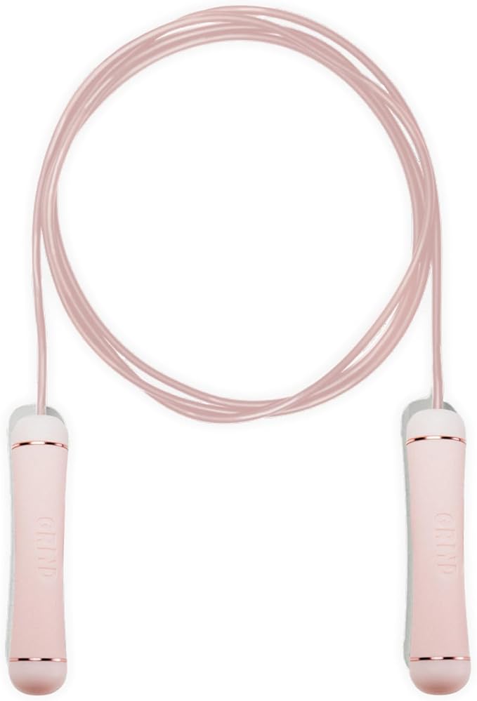 GRIND | Jump Rope - Adjustable "Float" | Tangle-Free, Rapid Speed with Ball Bearings | Ergonomic Soft Grip Handles | Skipp...