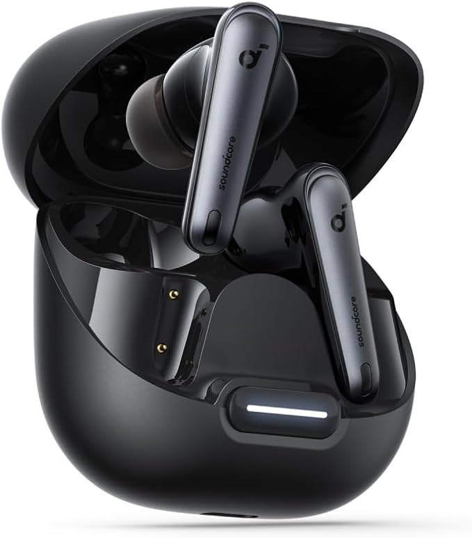 Soundcore by Anker Liberty 4 NC Wireless Earbuds, 98.5% Noise Reduction, Adaptive Noise Cancelling to Ears and Environmen...