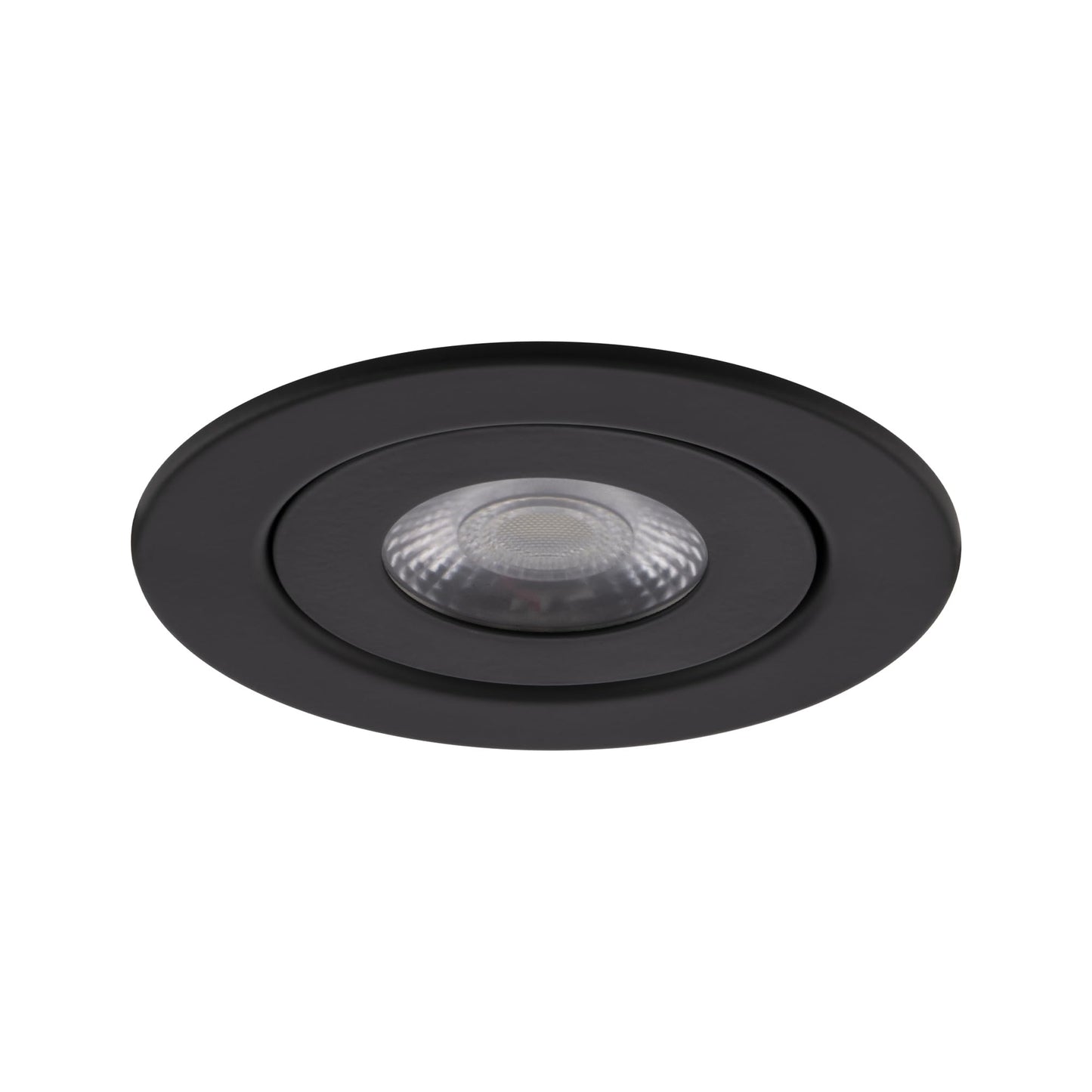 Wac Lighting Lotos 4In Led Round Adjustable Recessed Light 5-Cct Selectable 9W 700 Lumens Ic-Rated Airtight 120V-277V Universal In Black (Pack Of 24)