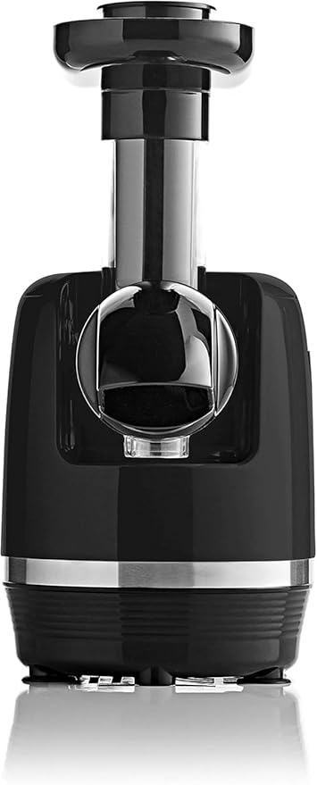 Cold Press 365 Compact Masticating Horizontal Juicer, 150W Low-Speed 3-Stage Auger, in Black (H3000R)