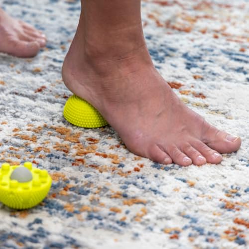 NABOSO Neuro Ball, Foot Myofascial Release Tool, Textured Massage Ball for Feet, Self Massage, Mobility and Recovery