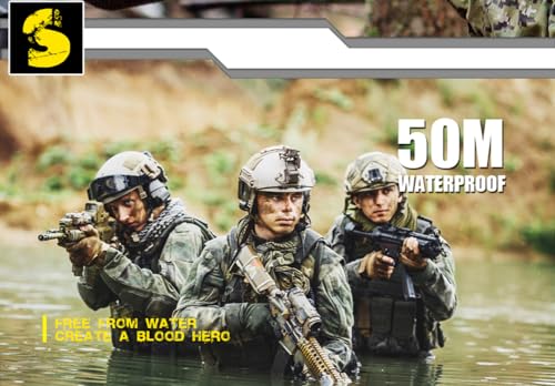 NORTH EDGE Military Watch for Men Large Face Tactical Survival Digital Wrist Watch with Altimeter, Compass, Barometer, Wat...
