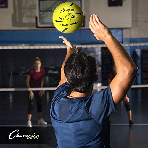 Champion Sports Training Volleyball, Indoor and Outdoor, with Soft, Hand-Sewn Nylon Panels - Multiple Styles