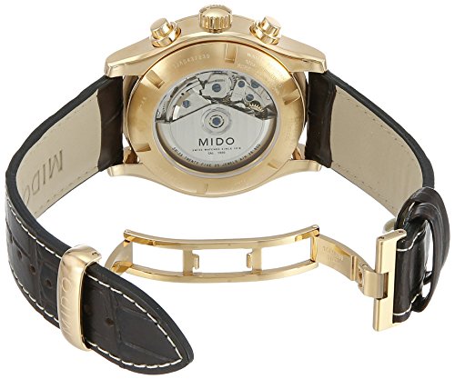 MIDO Multifort Chronograph - Swiss Automatic Watch for Men - Silver Dial - Case 44mm - M0056143603100