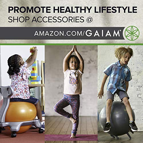 Gaiam Kids Yoga Mat Exercise Mat, Yoga for Kids with Fun Prints - Playtime for Babies, Active & Calm Toddlers and Young Ch...