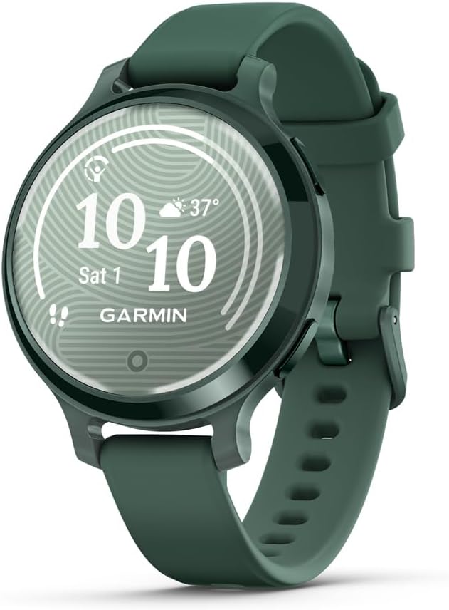 Garmin Lily® 2 Active, Small and Stylish Smartwatch, Built-in GPS, Hidden Display, Patterned Lens, Up to 9 Days Battery Li...