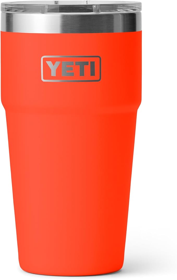 YETI Rambler 20 oz Stackable Tumbler, Stainless Steel, Vacuum Insulated with MagSlider Lid