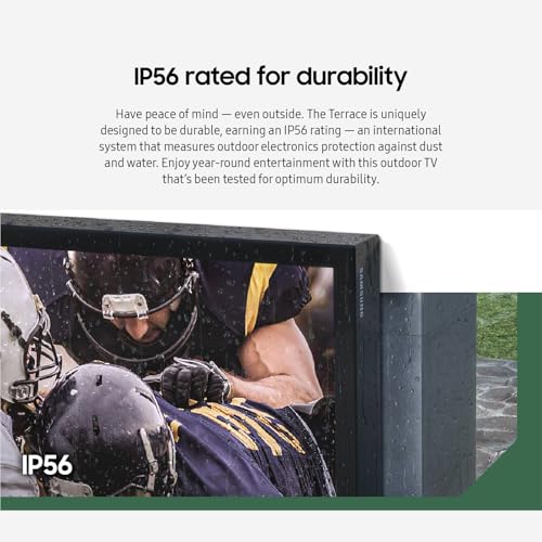SAMSUNG 75-Inch Class Neo QLED 4K The Terrace Partial Sun, Quantum HDR+, Dolby Atmos, Wide Viewing Angle, Weather Resistan...