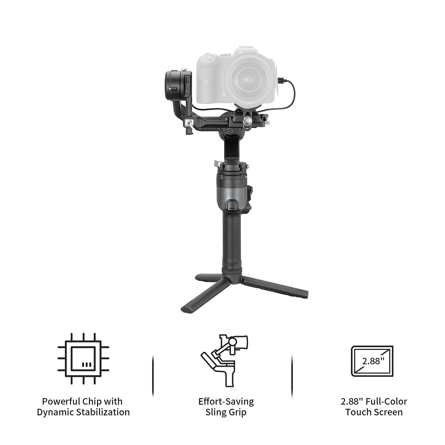 Zhiyun Weebill 2 Se, 3-Axis Handheld Gimbal Stabilizer For Dslr Mirrorless Cameras For Sony Nikon Canon Panasonic Lumix Bmppc 6K