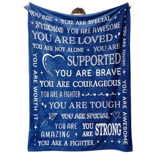 SteadStyle Blanket Gifts for Women or Men - Get Well Blanket, Inspirational Gifts for Her Him, Feel Better After Surgery P...