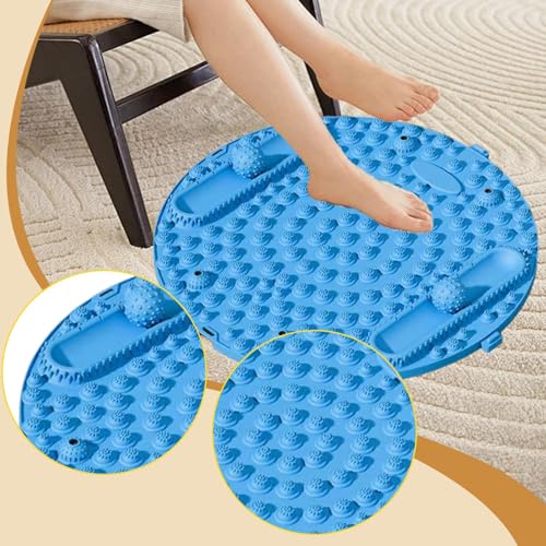 Generic Foot Massage Pad Reflexology Mat 55 Cm Foot Pressure Point Pad for Long Sitting Worker Lightweight Easy to Clean C...