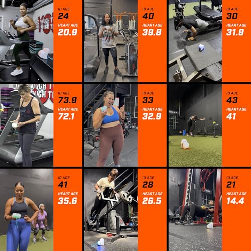 NinjaPilot (Blaze) - Heart Rate & Fitness Tracker with Real-Time Zone Shift Training, Heart Age Based Tracking & Adaptive ...
