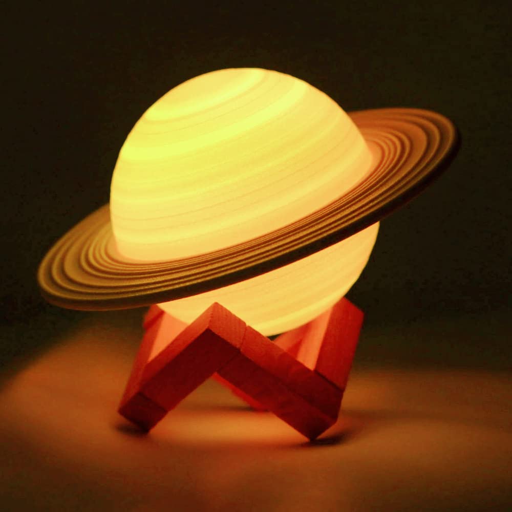 YDSIII 3D Moon Lamp Galaxy Lamp 8.66 inch Multicolor LED USB Rechargeable with Remote & Touch Control, Model 01