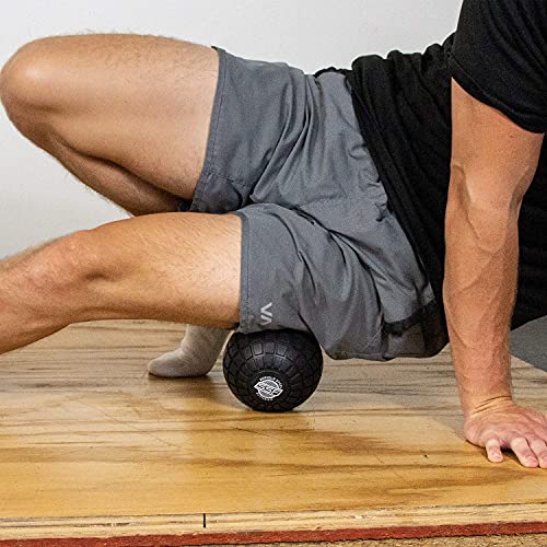SERIOUS STEEL FITNESS 5" Foam Massage Ball - Deep Tissue Muscle Knot Release Tool - Back, Legs, Shoulders, and More (5" In...