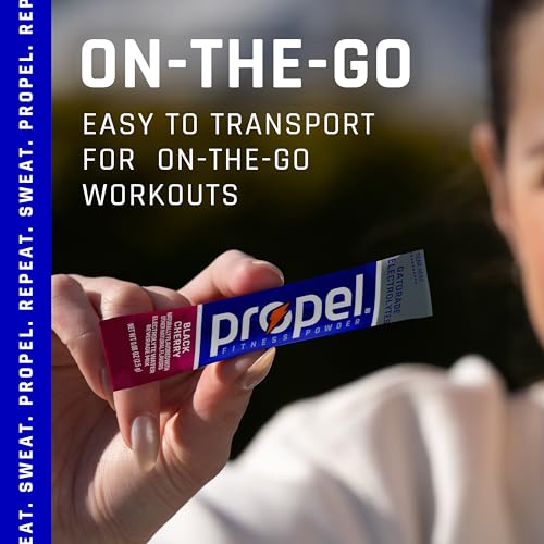 Propel Electrolyte Enhanced Water Drink Mix Powder Packets, 3 Flavor Variety Pack, Zero Calorie & Zero Sugar Hydration wit...