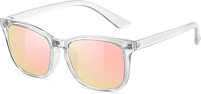 FEIDUSUN Polarized Sunglasses for Women and Men Classic Trendy Sun Glasses with UV Protection