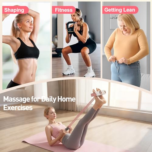 Pedal Resistance Bands with Handles, Multifunction Elastic Yoga Resistance Band,Foot Pedal Resistance Band,Yoga Elastic Ex...