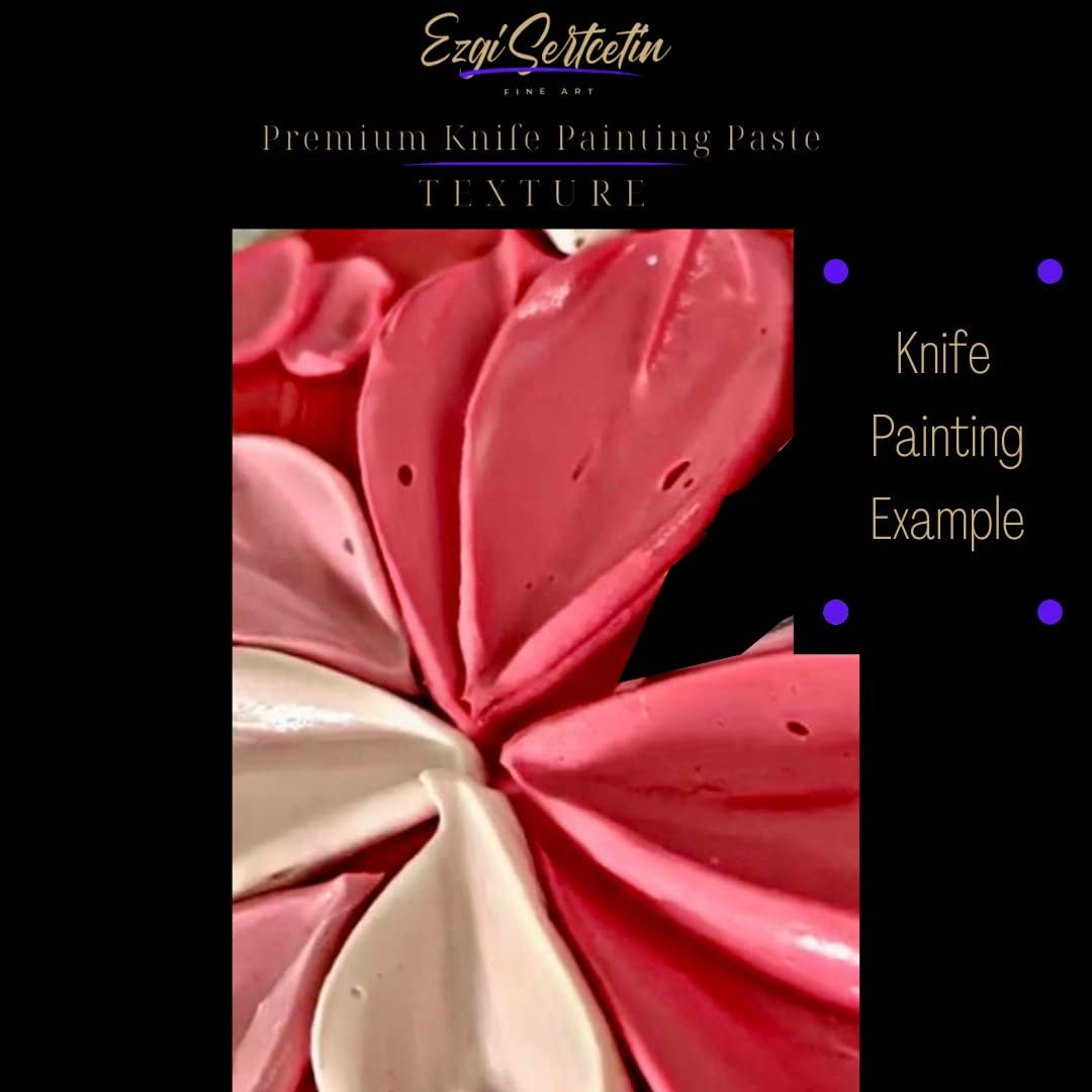 Premium Palette Knife Painting Paste|Texture Paste|Authentic Bright Colors|Ready to Use|Easy to Apply| 6oz (Neon Green)