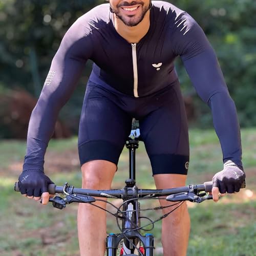 YKYWBIKE Cycling Gloves - Half Finger Bicycle Gloves for Men and Women