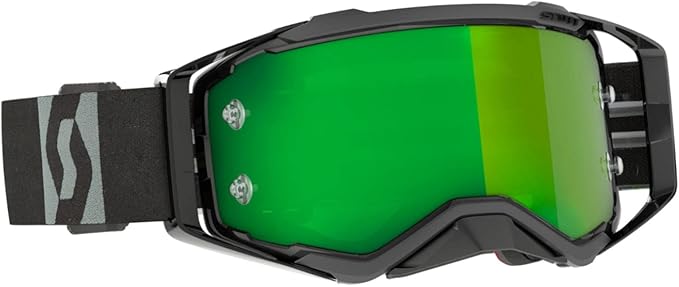 SCOTT 272821-1001279 Prospect Goggle, Black/Grey with Green Chrome Works Lens
