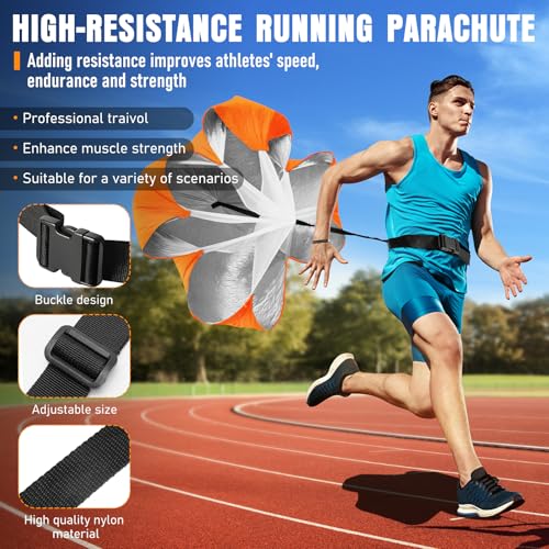 MUROZA Agility Ladder, Agility Speed Training Equipment Set, 20ft Speed Ladder, 12 Soccer Cones, 4 Hurdles, Jump Rope, Run...