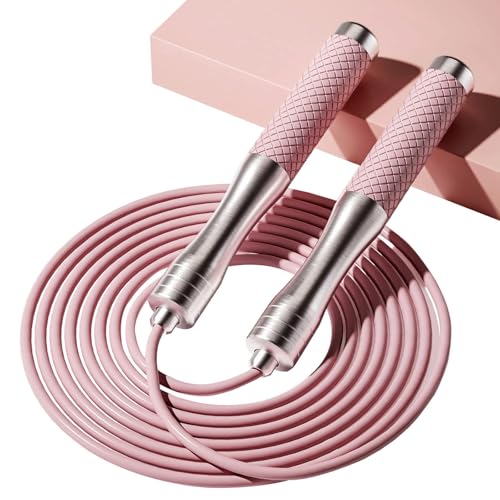 𝐒𝐩𝐞𝐞𝐝 𝐉𝐮𝐦𝐩 𝐑𝐨𝐩𝐞 𝐟𝐨𝐫 𝐅𝐢𝐭𝐧𝐞𝐬𝐬 - Skipping Rope for Women Men Exercise with Adjustable Length Jumping R...