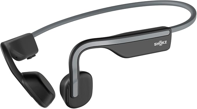 SHOKZ OpenMove - Open-Ear Bluetooth Sport Headphones, Bone Conduction Wireless Earphones, Sweatproof for Running and Worko...