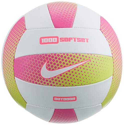 Nike Softset 1000 Outdoor Volleyball 5 Pink/White