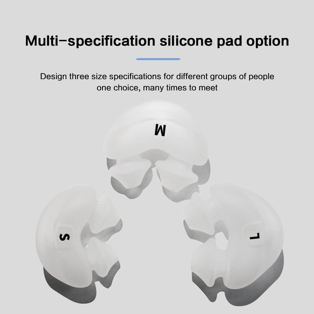 NQIAO Nasal Pillow - Universal Nasal Mask Nose Pillows System Assembly - Includes Small, Medium, and Large Nose Adapter Nasal Pillows
