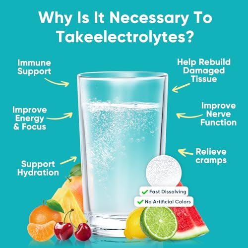 Venture Pal Sugar Free Electrolyte Powder Packets - Liquid Daily IV Hydration Packets for Rapid Rehydration | 7 Electrolyt...