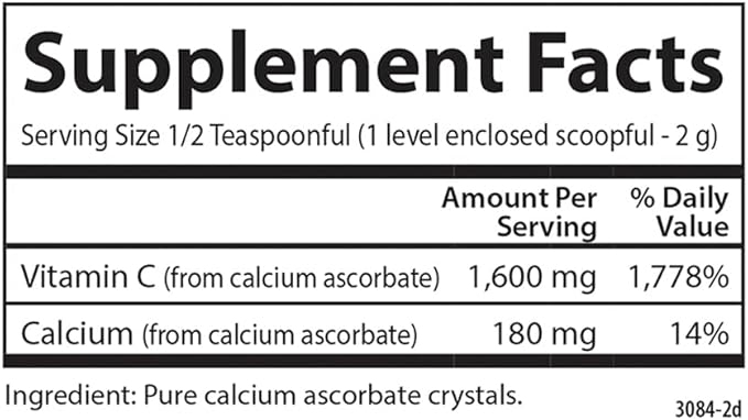Carlson - Mild-C, Vitamin C Powder, Supports Healthy Immune Function, 35 oz (1,000 g)