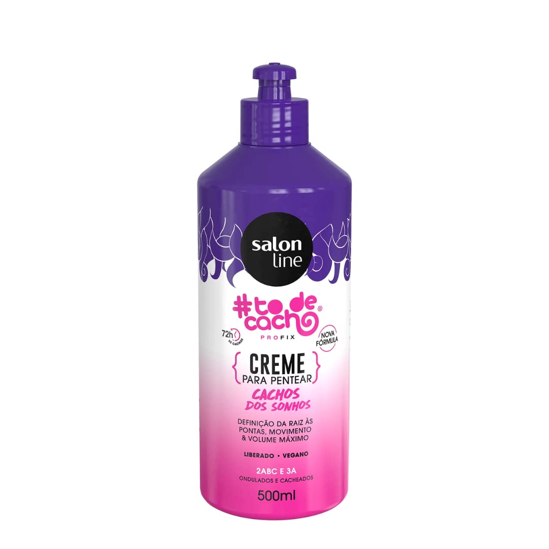 Salon Line Linha Tratamento (#ToDeCacho) Creme De Pentear Que Tal? Cachos Dos Sonhos 500 Ml Treatment (#IHaveCurls) Collection -