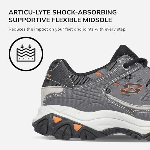 Skechers Men's Afterburn M. Fit Fashion Sneakers