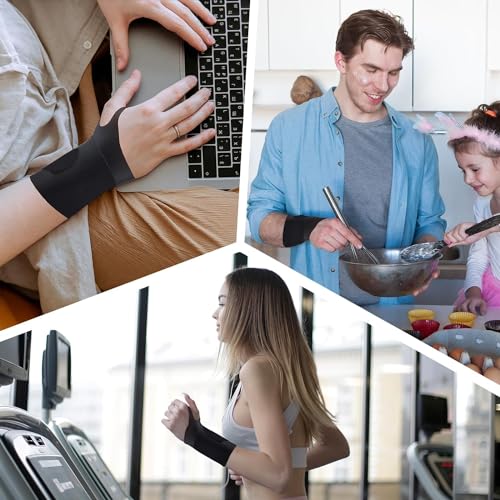 Bchois Wrist Brace,Wrist Support for Carpal Tunnel Pain Relief,Ulnar Brace Ultra-Thin Elastic for Tear,Wrist wraps Repetit...