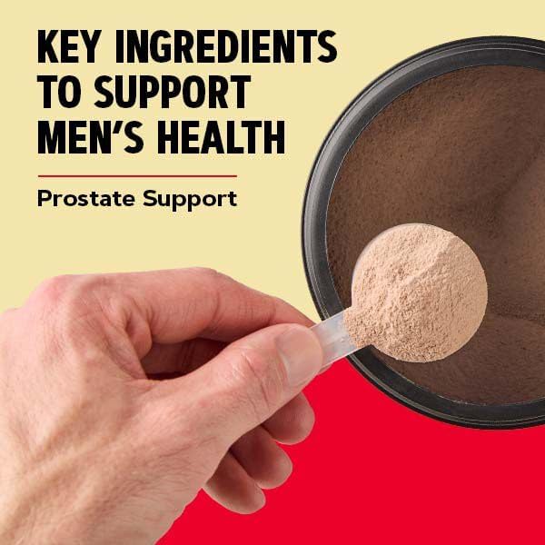 GNC Mega Men Multi Powder - Vanilla | Supports Overall Men’s Wellness, Heart Health, Energy Production | 30 Servings