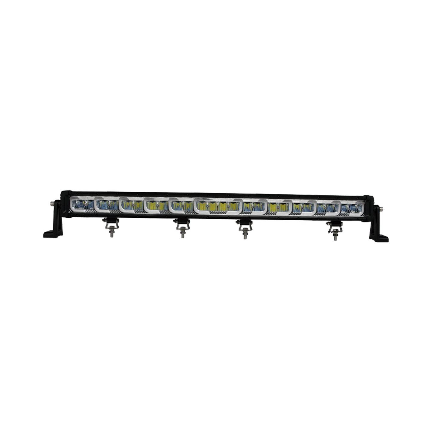 TrailFX LED Light Bar - 32 Inch, 192W, 17,280 Lumens, OSRAM Chips, Clear, Model 32SRSAUX, with Wiring Harness & Brackets