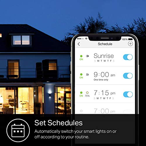 Kasa Smart Light Bulbs that works with Alexa and Google Home, Dimmable Smart LED Bulb, A19, 9W, 800Lumens, Soft White(2700...