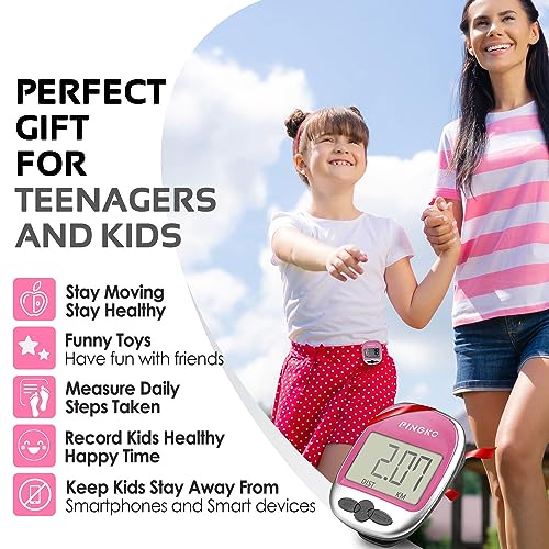 PINGKO Outdoor Multi-Function Portable Sport Pedometer Step/Distance/Calories/Counter